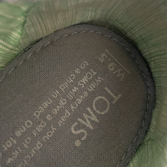 ❤️TOMS ALPARGATA AZTEC PRINT ~ 9.5 - Picture 7 of 7